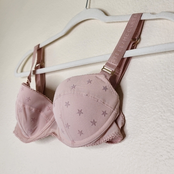 Stella Mccartney Pink Star Bra 34B - Picture 3 of 7